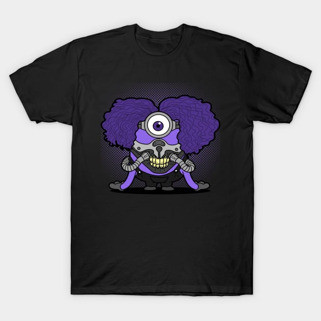 Funny 80's Movie Villain Cartoon Parody Gift For Kids T-Shirt by BoggsNicolas